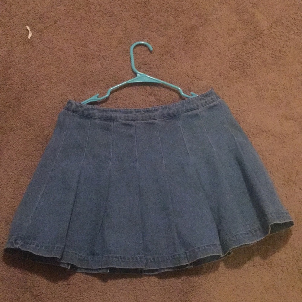 Jean skater skirt